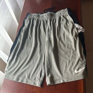 Nike Men's Gray Athletic Shorts